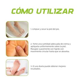 Crema Hidratante Para Pies, Crema Para Pies Resecos Y Agrietados, 100 G Urea Crema Con Ácido SalicíLico, Para Repara La Piel Secos Y Agrietados (2 Pie