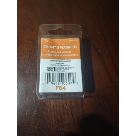 LDR 500 5100 Black Neoprene Rubber Flat Bibb Faucet Washer 1/4S in.