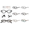 moomoobird Blue Light Glasses Women Men Oval Small Glasses Frame