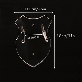 Wall Mounted Sword Rack Handle Axe Rack Wall Mounted Display Rack Single Sword Vertical Wall Mounted Universal Sword Rack Wall Mounted Display Rack Sword Dagger Axe Head Key Wall Mounted Rack