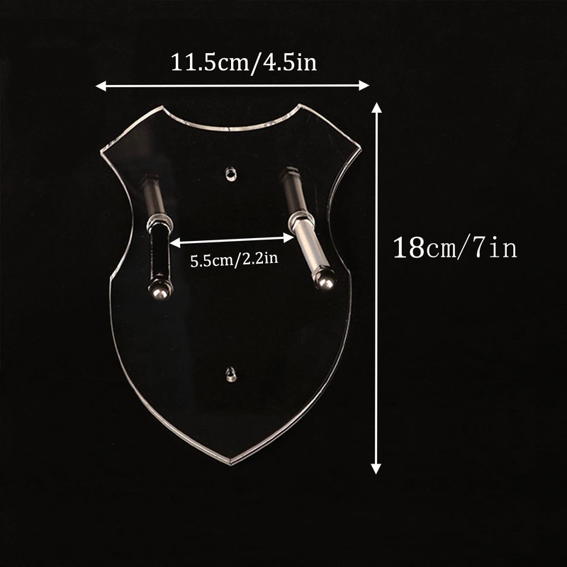 Wall Mounted Sword Rack Handle Axe Rack Wall Mounted Display