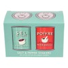 Salt and Pepper Shakers - Choice of Design (Sel and
