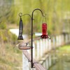 ERYTLLY Deck Hook Bird Feeder Pole Bird Feeder Porch Multi
