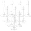 WUWEOT 40 Pieces Doll Stands, Transparent Stand for Dolls and
