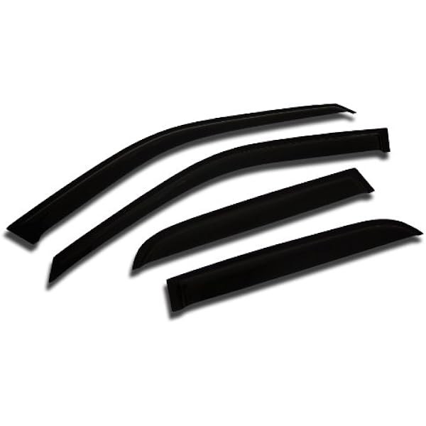 Outside Mount Car Window Rain Guards Compatible with Honda Odyssey