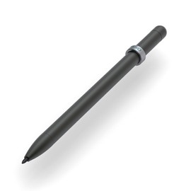 Aviación de aluminio Lápiz mecánico, lápiz de control magnético, lápiz multifuncional, lápiz mecanizado CNC, 2,0 mm, 2B (negro)