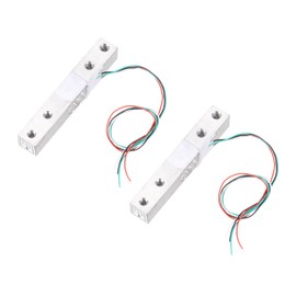 QUARKZMAN Pack of 2 Digital Load Cell 5 kg Pressure Sensor Weight Sensor High Precision Miniature for DIY Portable Electronic Kitchen Scale Kit