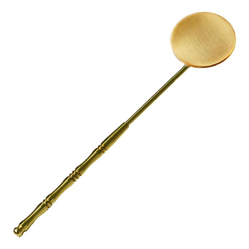 TOYMYTOY All Copper Long Handle Gray Press Brass Hardware Stamp
