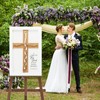 slcinwzdt A Cord of Three Strands Wedding Sign, Unity Cross