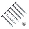 TERF® Drywall Screw with Reverse Thread Gimlet Point Screws Zinc