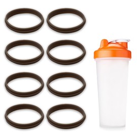 8 PCS Gatorade Water Bottle Cap Replacement Gasket, Replacement Airtight Silicone Lid Fitting Compatible with Gatorade Water Cup Lids, Replacement Part for Gatorade GX Bottle
