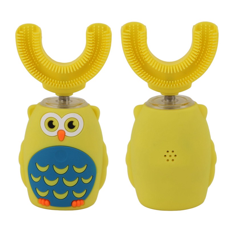 U Shaped Electric Toothbrush Ultrasonic Automatic USB Charging Cute Whole