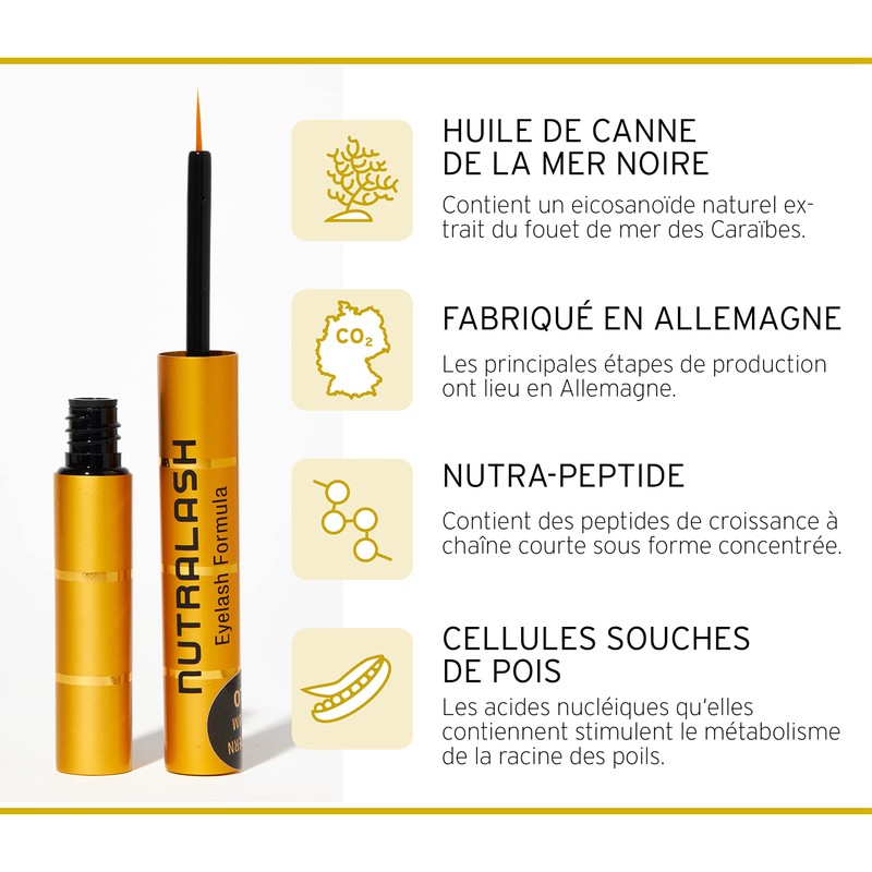 Eyelash Serum - Longer Eyelashes in 6-8 Weeks, Darkens Lashes,
