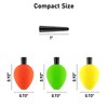 Dr.Fish 30 Pack Fly Fishing Floats Fly Fishing Bobber Line