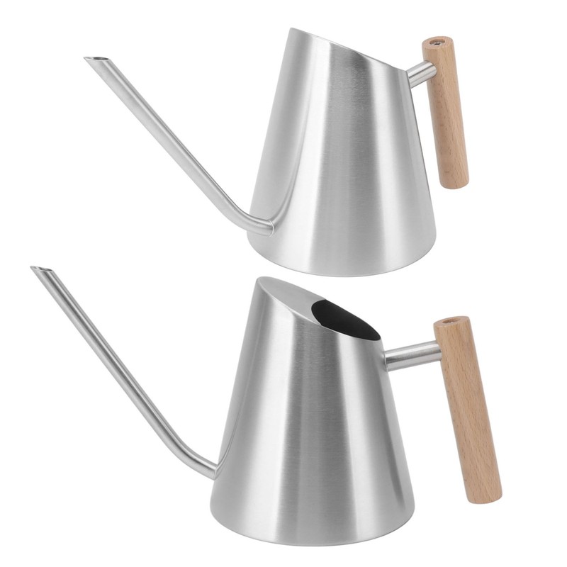 Watering Can with Long Spout Rustproof Stainless Steel Watering Pot