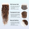 AUROO Honey Blonde Highlight Brazilian Deep Wave Human Hair Bundles