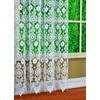 Today's Curtain Medallion Macramé Panel 63",White,48W x 63L