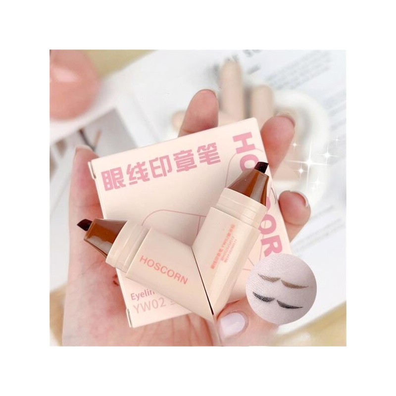 방수 더블 스탬프 쉬운 오래 아이라이너 사용하기 초보자도 지속되는 일체형