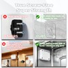SHIMIDO Upgraded Retractable Automatic Door Closer - Tool-Free Installation, Powerful