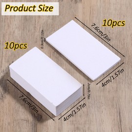 BOHUIZ 23 Pcs Headboard Stoppers for Wall, EVA Foam Anti Shake Furniture Pads, 10pcs (20mm) + 13pcs (3mm) Bed Noise Stopper Anti-Vibration Soundproof Pads for Bed Frame Headboard