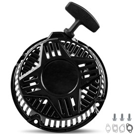 HQPASFY Recoil Starter Assembly Compatible with WGen3600 WGen3600DF WGen3600c WGen3600v and More Portable Generator and Powerhorse 212cc Engine