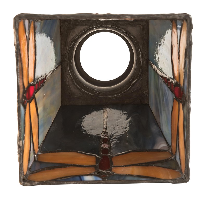 5" Square Prairie Dragonfly Shade