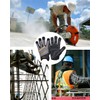HANDLANDY Mens Work Gloves Cut Resistant Level 3 Mechanics Gloves,