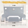IWIWE 116791 Mounting Plate Compatible with IKEA Bed Frame Part