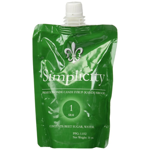 Simplicity Belgian Candi Syrup Clear 1 lb.