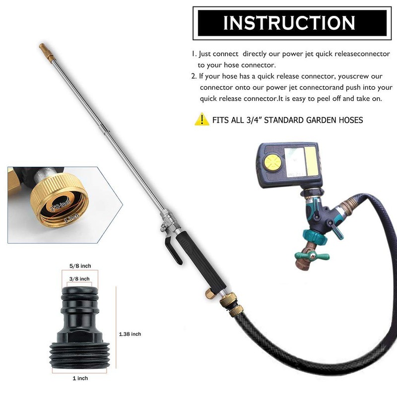 Hydro Jet High Pressure Power Washer-high pressure cleaning tool Extra