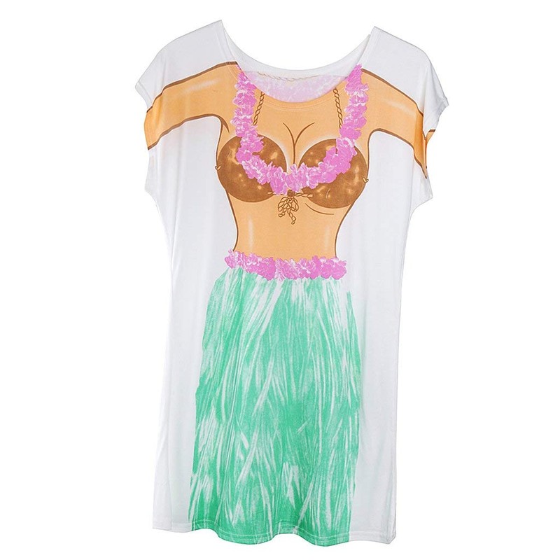 Backbayia playera de bikini para mujer, ideal para playa, piscina,