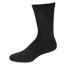 MediPeds Coolmax Cotton Half Cushion Crew Socks, Large Ladies 10-13