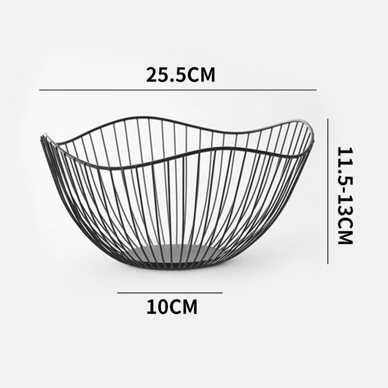 Nordic Fruit Basket Fruit Storage Fruit Bowl Large Capacity Stylish