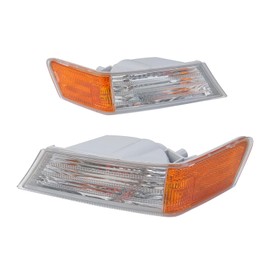 GZZTORES - Cubierta de luz lateral para Jeep Patriot 2007 2008 2009 2010 2011 2013 2014 2015 2016 2017 - Accesorios de montaje para luces de esquina de pasajeros y conductores