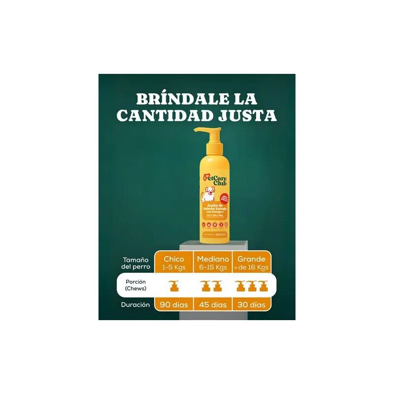 Aceite Omega 3 Para Perro Suplemento Natural De Pescado