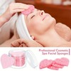 Heart Shaped Facial Sponge, Compressed Face Wash Pad, Exfoliating Facial