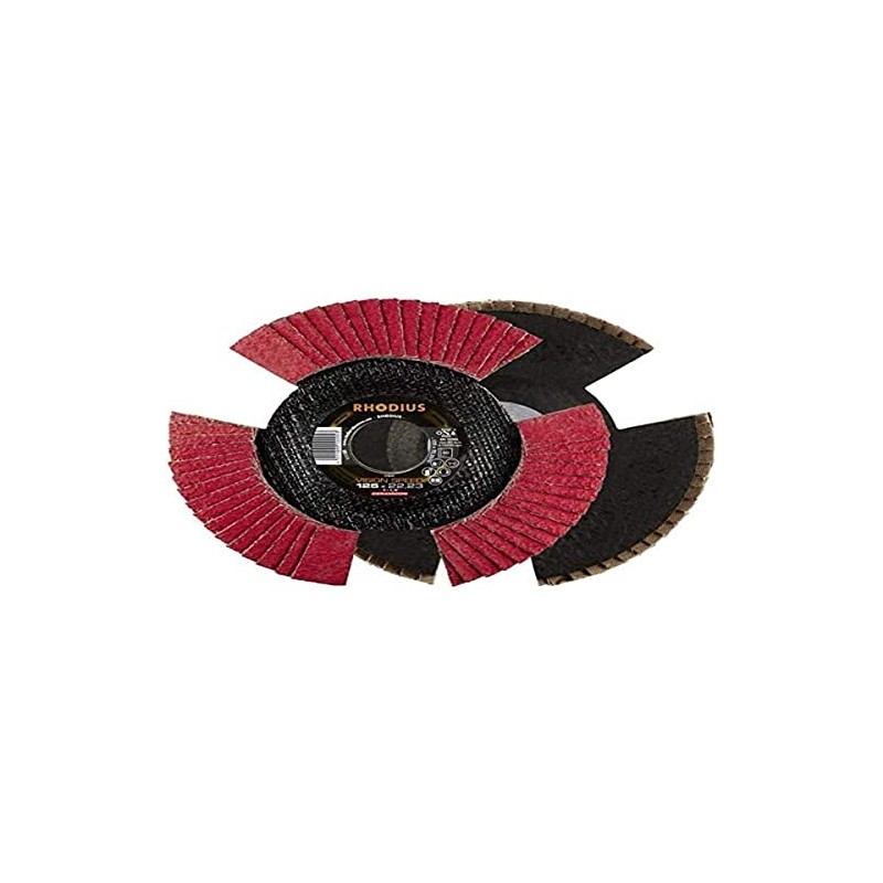 Rhodius 210645 Vision Speed Flap Disc Diameter 125 mm Bore