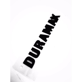 General Motors 2019-2021 Silverado HD Sierra HD Gloss Black "Duramax" Hood Emblem OEM GM Qty 1