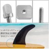 YFFSFDC Fin Screw, M4 Stainless Steel, Fin Lock Screw, Surfboard