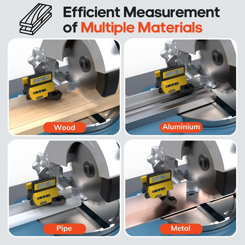VLOXO Caliber Measuring Tool for Miter Saws Digital Caliper Measurement