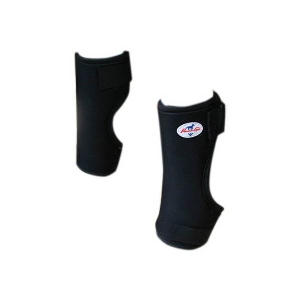 Professionals Choice Equine Bed Sore Boot Front Leg, Pair (Universal Size, Black)