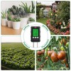 6 in 1 Soil PH Meter for Plants, Soil Fertility/Moisture/Humidity/Light/pH/Temperature