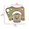 Caltric Front Left Right Brake Caliper W/Pads for Polaris Ranger