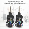 Guitar Wireless System Transmitter Receiver Electronic Pickup Reverb Treble Bass