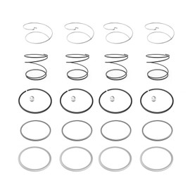 Updated N078434 N089668 Spring Kits with Steel Ball for Dewalt Impact DC825, DCF887, DCF885, DCF886 Impact Driver Spring Kit - 4 Pack