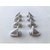 Twist-in Shelf Support Pins (8 Pack) for Kitchen Cabinets, Bookcases,