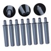 KICHOUSE 8pcs Door Stopper Door Shield Buffer Dark Gray Prevents