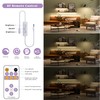 MIWISE COB LED Strip,4000K Natural White 20ft/6.1m,Dimmable Super Bright 24V