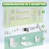 InLine Slatwall 23180B Wall Mount Bracket for Wall Mount Panel