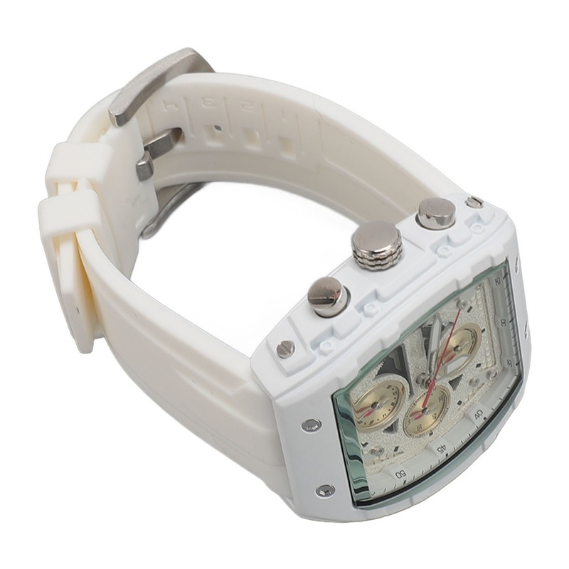 Multifunctional Men Sport Watch 30m Waterproof Rubber Strap Fashionable Digital